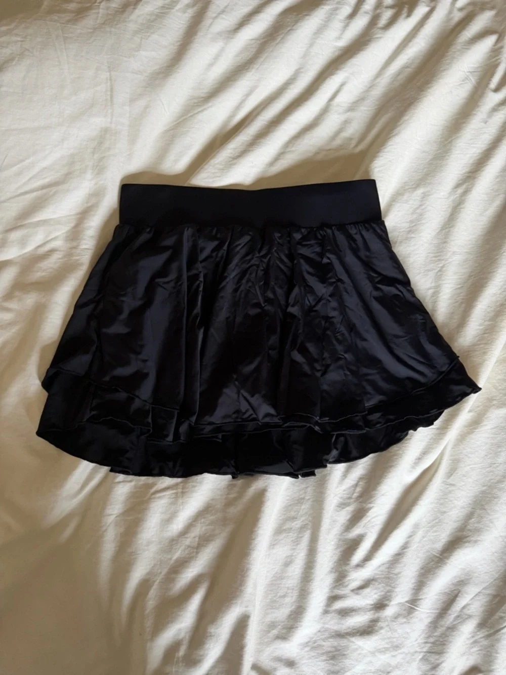 Black Active Skirt